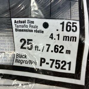 Prime-Line Screen Retainer Spline Black 25ft Prime-Line Screen Retainer Spline Black 25ft